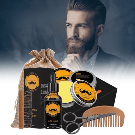 Kit de Soins pour Barbe pour Hommes 2
