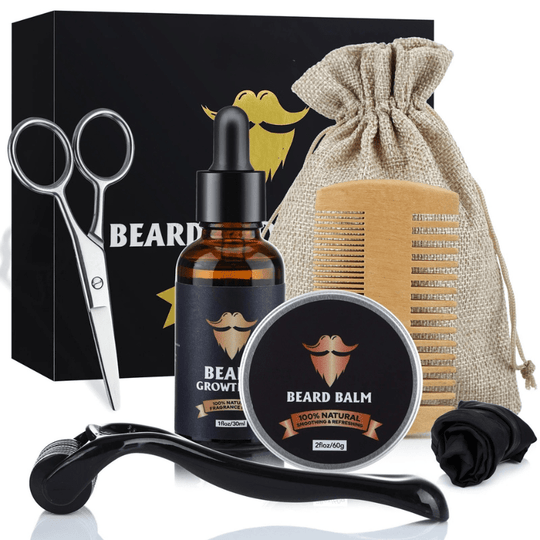 Kit de Soins pour Barbe pour Hommes 9