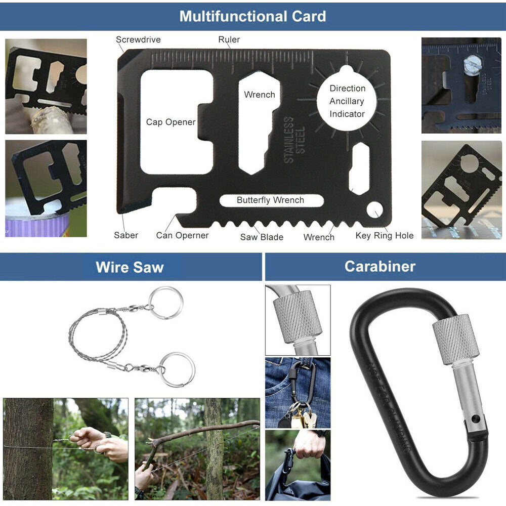 Kit de Survie d'Urgence pour Randonnée et Camping 4