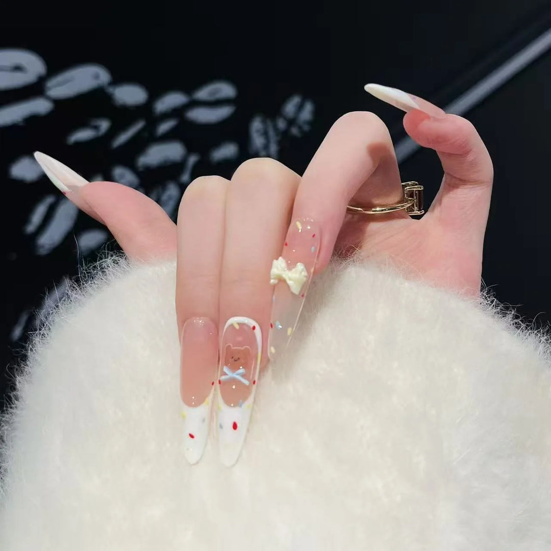Kit de faux ongles fantaisie pour femme 2