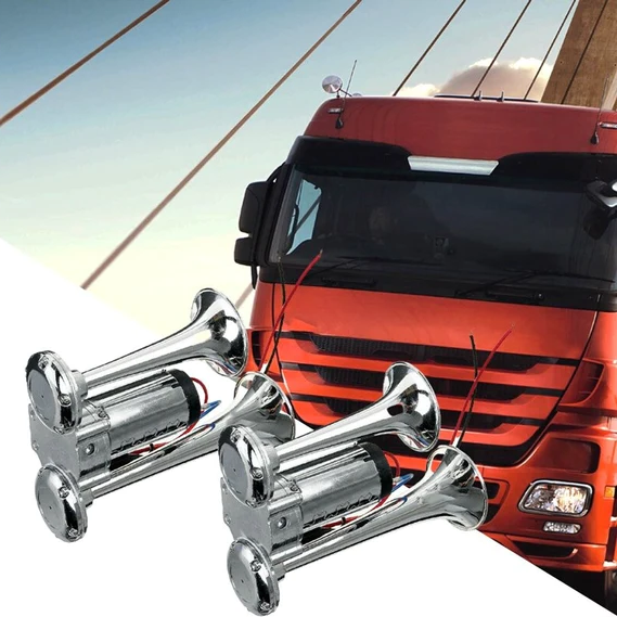 Klaxon Pneumatique Super Puissant pour Voitures et Camions 2