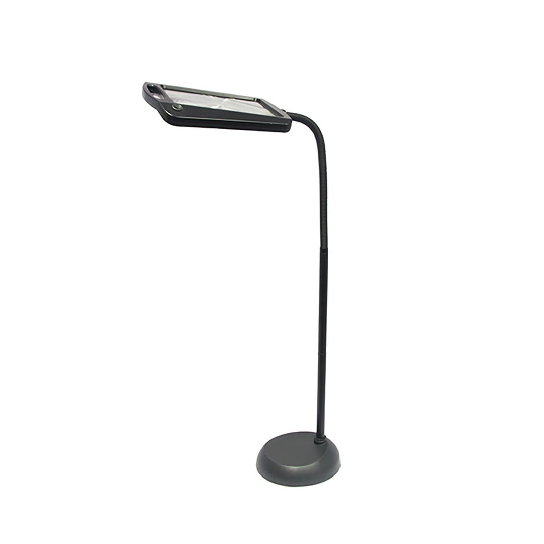 Lampadaire Led avec Loupe 3x pour Artisanat et Détails, Bras Flexible et Base Stable 5