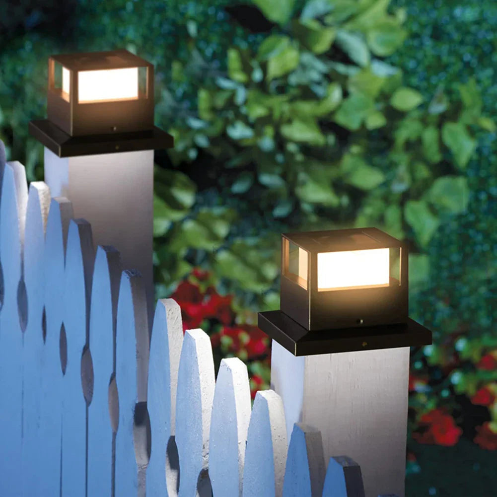 Lampadaire Solaire LED Extérieur Design Moderne 0
