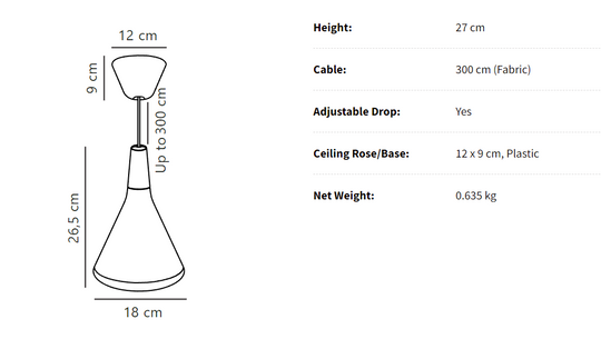 Lampe À Suspension Moderne Arren Design Conique Pour Intérieur Style Industriel 5