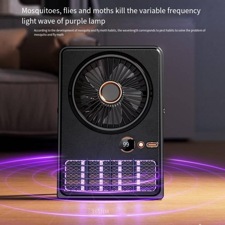 Lampe Anti-Moustique Électrique avec Ventilateur 2 en 1 3