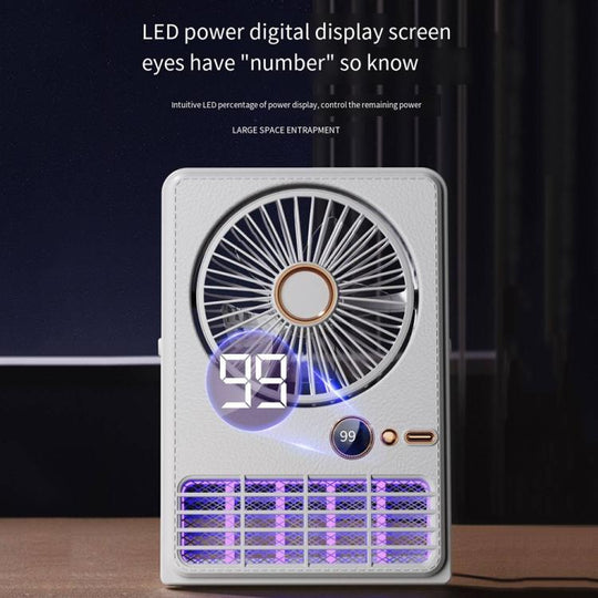 Lampe Anti-Moustique Électrique avec Ventilateur 2 en 1 6