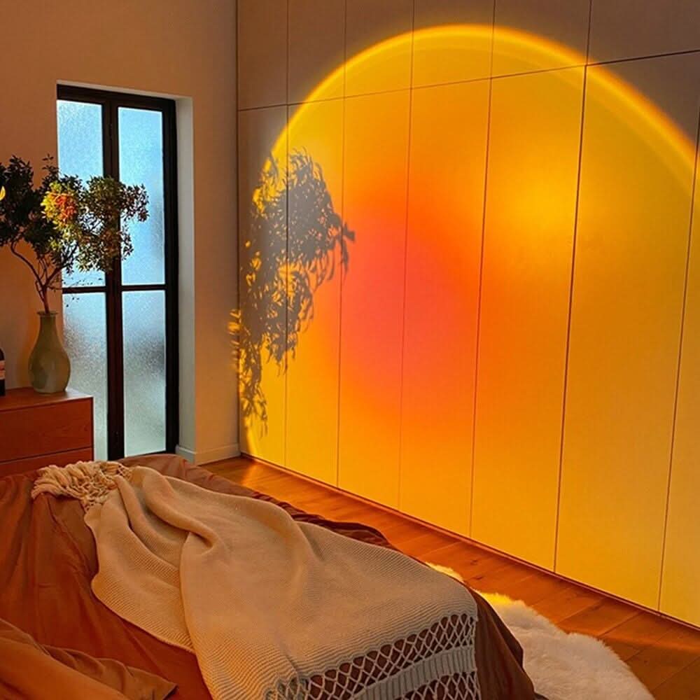 Lampe D'Ambiance Coucher De Soleil Rotative Pour Salon 0