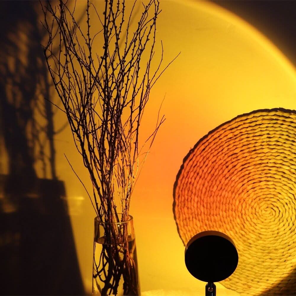 Lampe D'Ambiance Coucher De Soleil Rotative Pour Salon 3