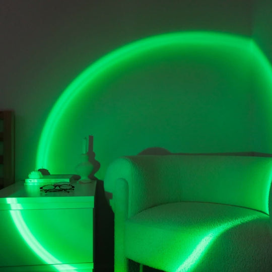 Lampe D'Ambiance Coucher De Soleil Rotative Pour Salon 6