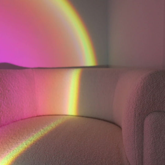 Lampe D'Ambiance Coucher De Soleil Rotative Pour Salon 7