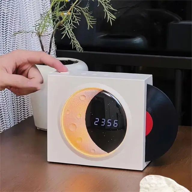 Lampe De Table Sans Fil LED Design Moderne Avec Haut-parleur Bluetooth 0