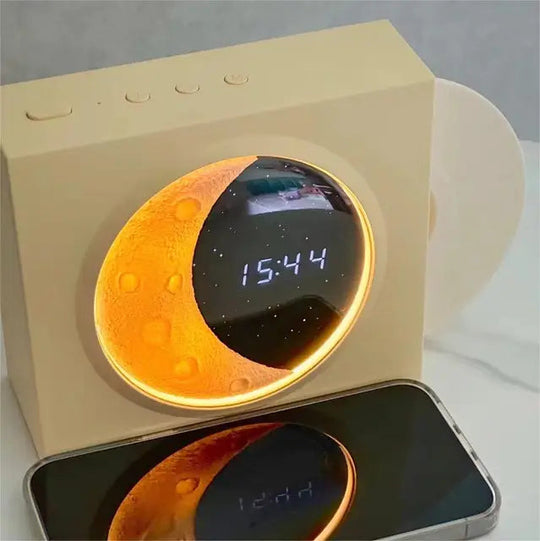 Lampe De Table Sans Fil LED Design Moderne Avec Haut-parleur Bluetooth 3