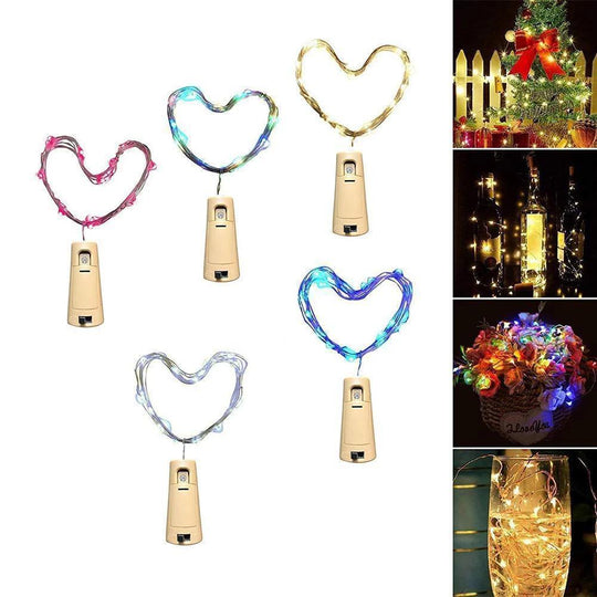 Lampe Décorative LED Bouteille Ambiance Chaleureuse 8