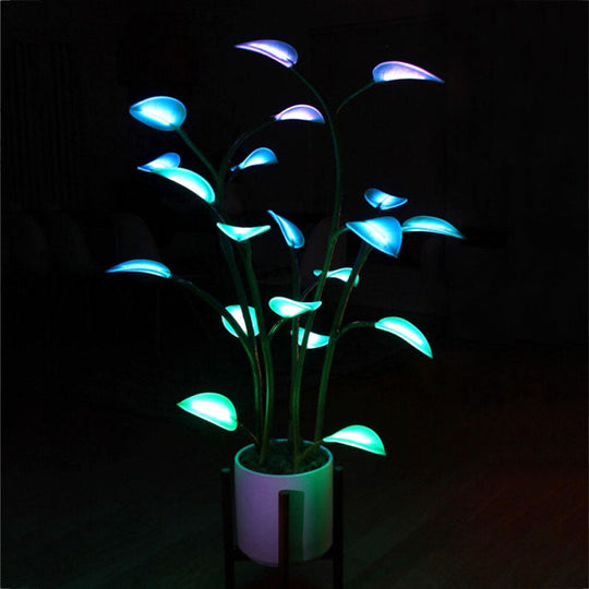 Lampe Decorative LED Plante Magique Changement de Couleur 4