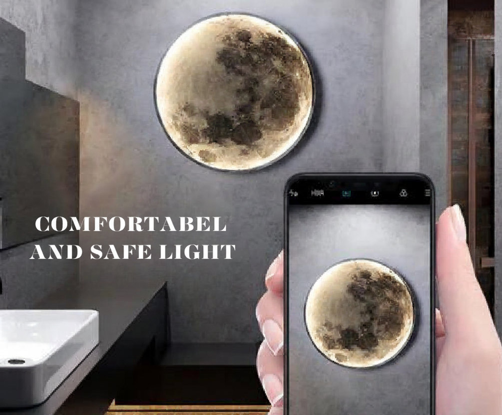 Lampe Décorative LunaGlow Luminaire Pour Salon Ambiance Magique 2