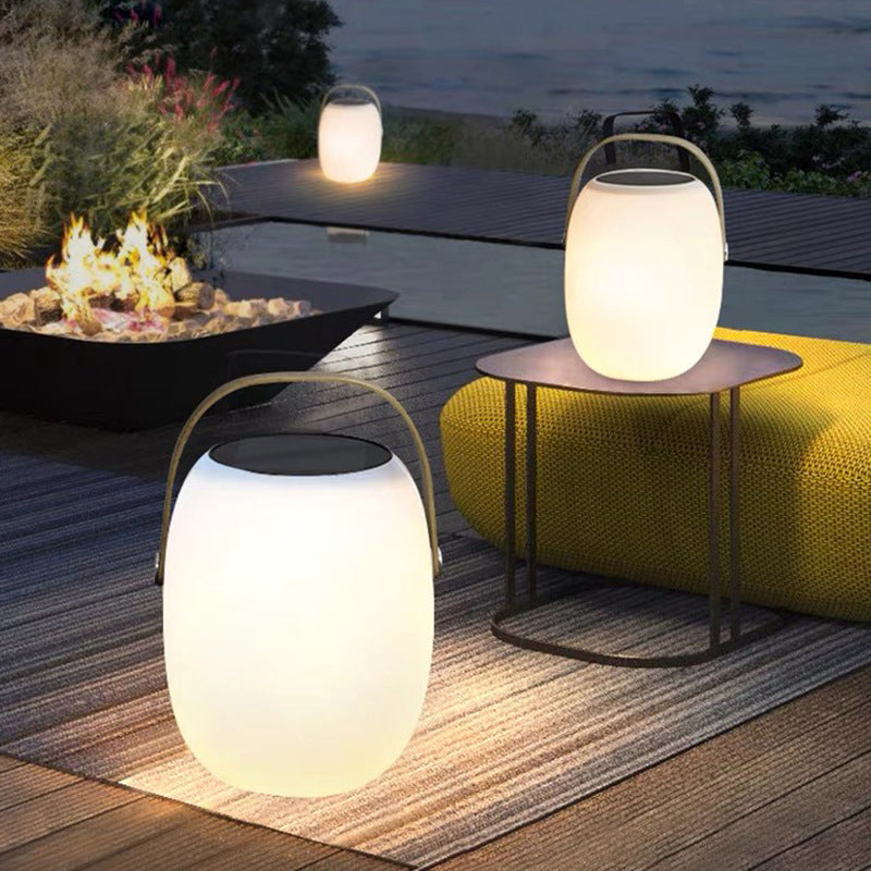 Lampe Décorative Solaire Extérieure en Panier 2