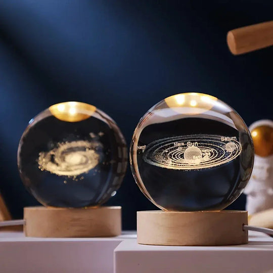 Lampe Décorative en Cristal 3D pour Maison 1