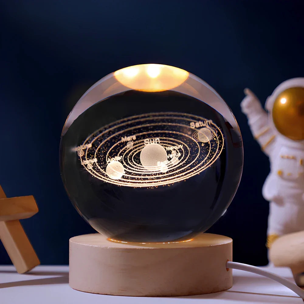 Lampe Décorative en Cristal 3D pour Maison 2