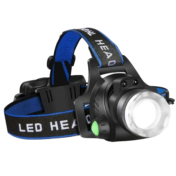 Lampe Frontale LED Rechargeable 300LM Tactique 0