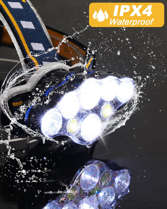 Lampe Frontale Rechargeable Puissante 18 000 Lumens pour Trail et Activités de Plein Air 3