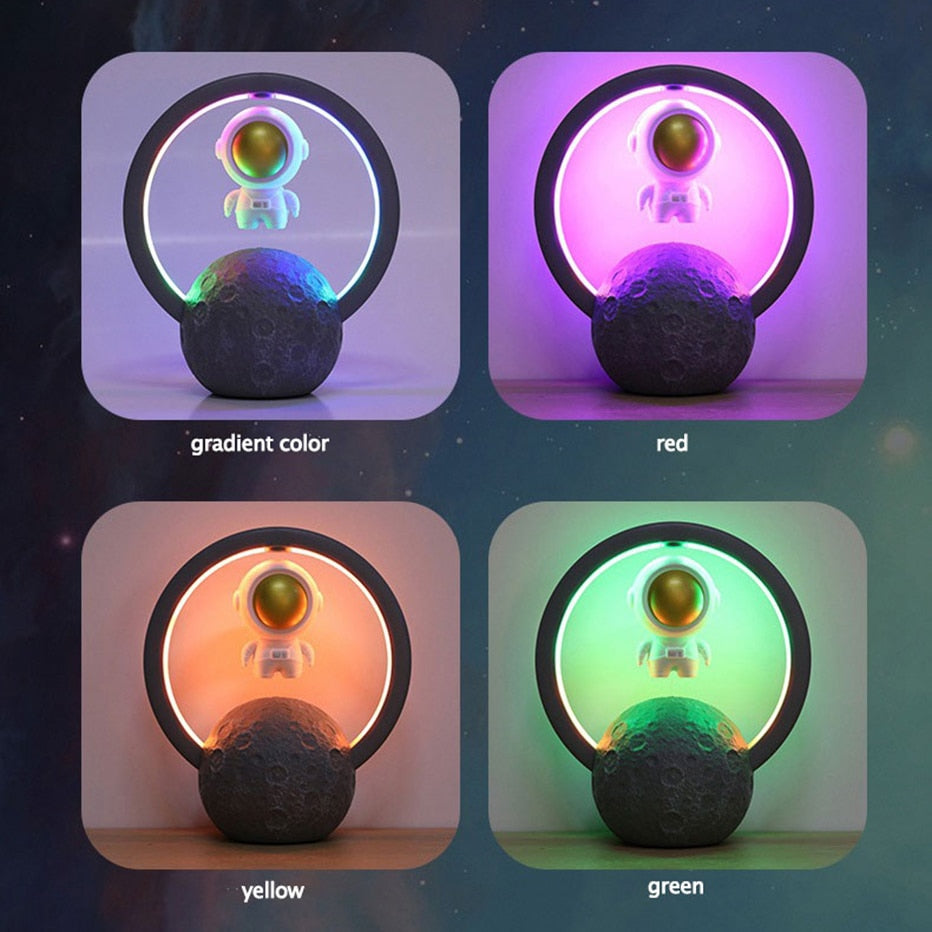 Lampe Haut-Parleur Astronaute Lévitation 1