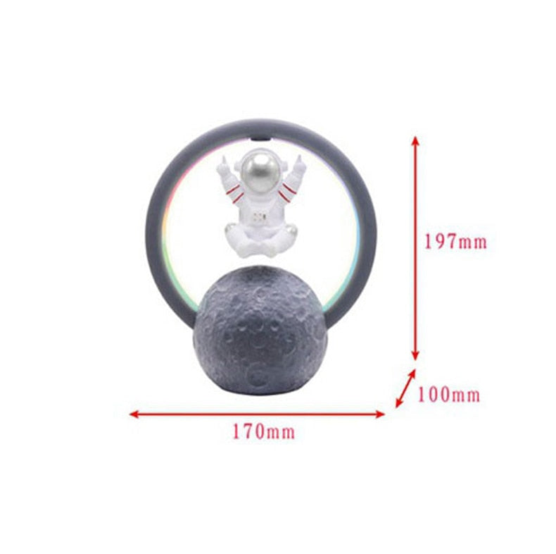Lampe Haut-Parleur Astronaute Lévitation 2