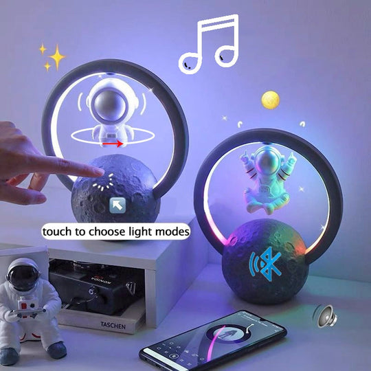 Lampe Haut-Parleur Astronaute Lévitation 4
