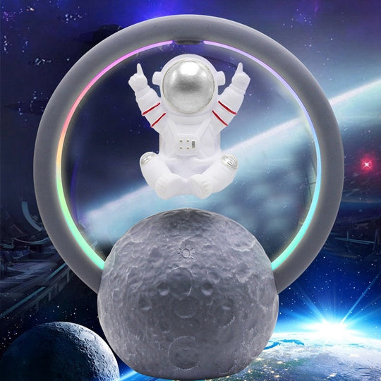 Lampe Haut-Parleur Astronaute Lévitation 6