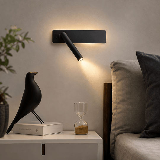 Lampe LED Rotative Moderne pour Lecture et Éclairage 3