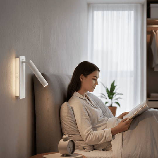 Lampe LED Rotative Réglable pour Chambre Moderne 1