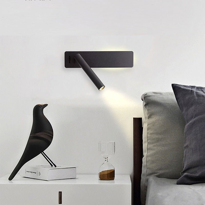 Lampe LED Rotative Réglable pour Chambre Moderne 3