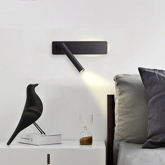 Lampe LED Rotative Réglable pour Chambre Moderne 3