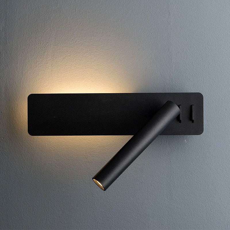 Lampe LED Rotative Réglable pour Chambre Moderne 4