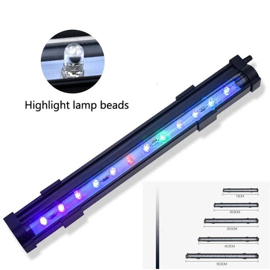 Lampe LED Submersible pour Aquarium avec Changement de Couleur 2