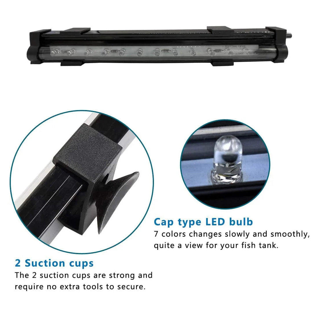 Lampe LED Submersible pour Aquarium avec Changement de Couleur 3