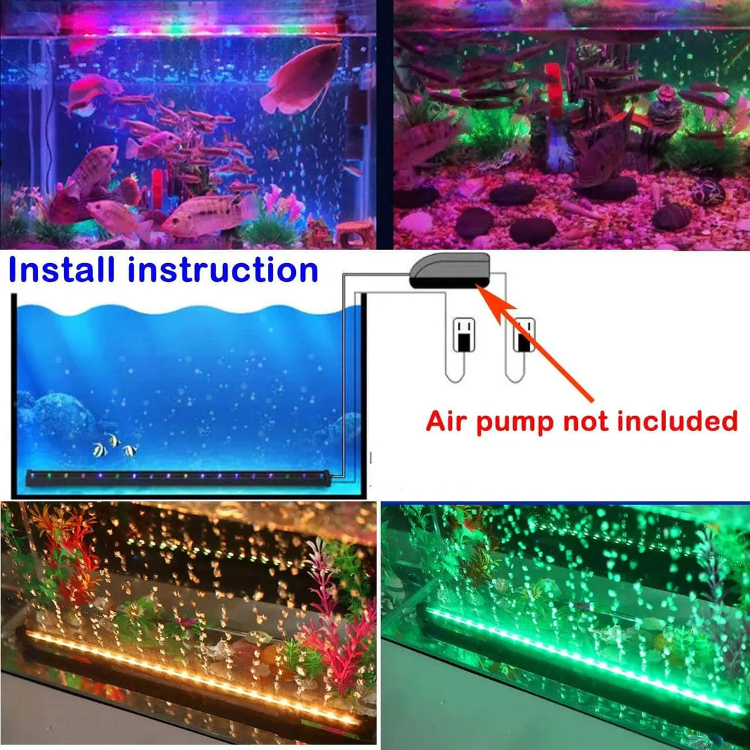 Lampe LED Submersible pour Aquarium avec Changement de Couleur 4