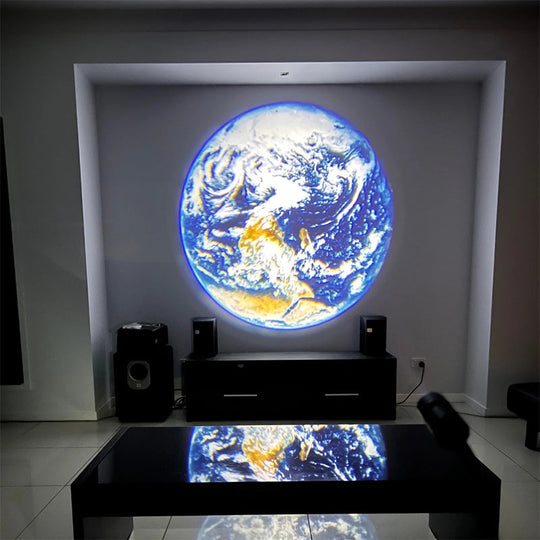 Lampe LED de Projection Lune et Terre Flexible 2