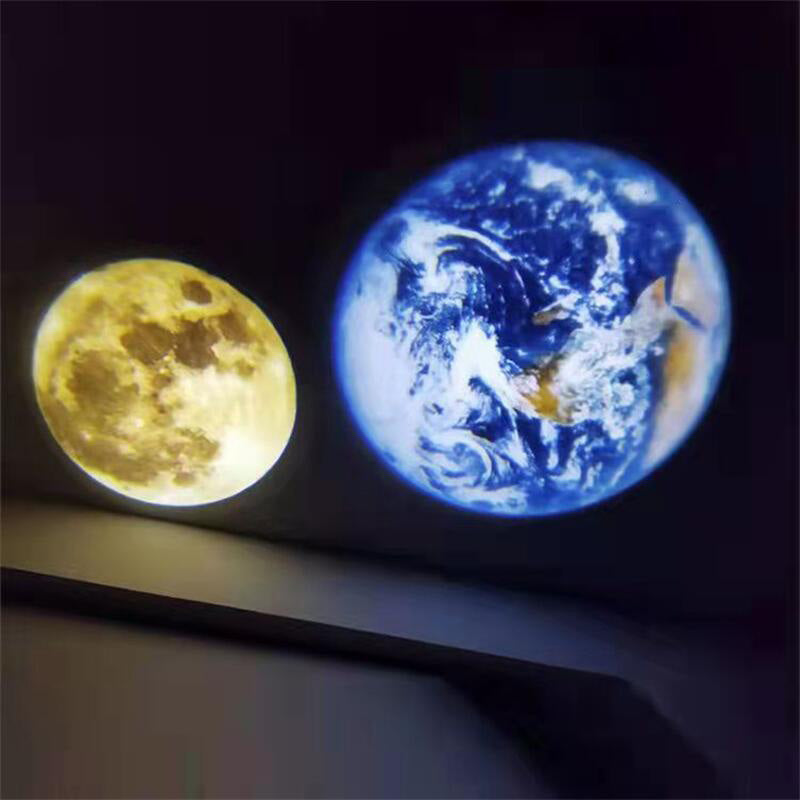 Lampe LED de Projection Lune et Terre Flexible 4
