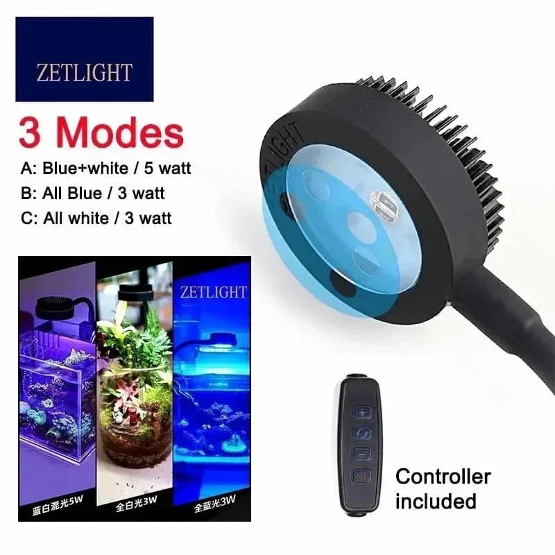 Lampe LED pour Aquarium Marin Compacte Éclairage Optimal 2