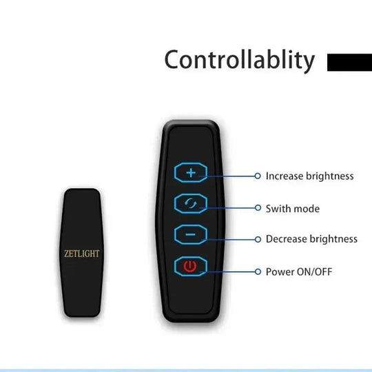 Lampe LED pour Aquarium Marin Compacte Éclairage Optimal 5