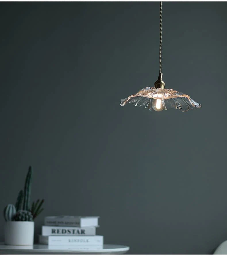 Lampe Lotus en Verre PétaleFlare 6