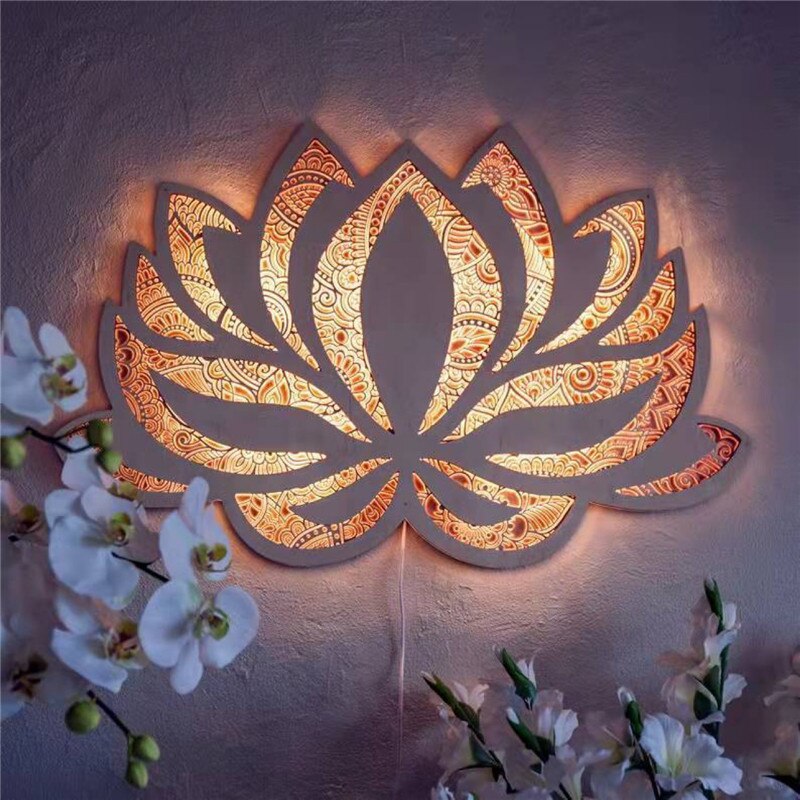 Lampe Murale Moderne Mandala LED 0