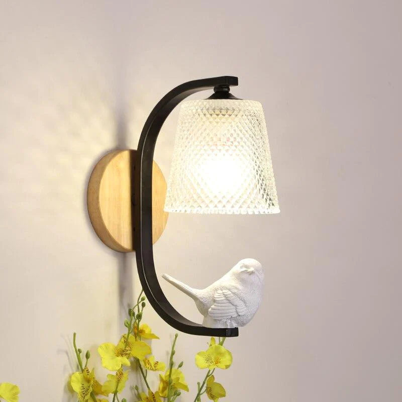 Lampe Murale Oiseau Design Unique Applique Murale Artistique 0