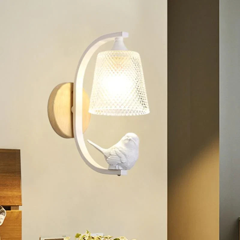 Lampe Murale Oiseau Design Unique Applique Murale Artistique 3