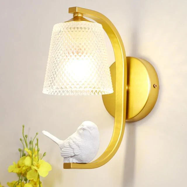 Lampe Murale Oiseau Design Unique Applique Murale Artistique 7