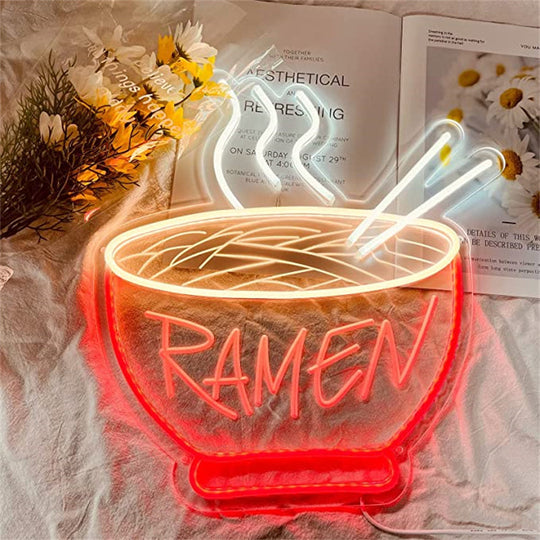 Lampe Néon Ramen Décorative 2