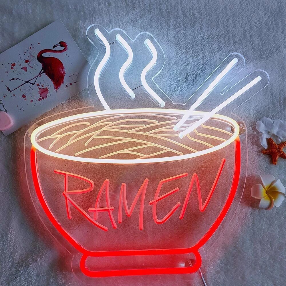 Lampe Néon Ramen Décorative 4
