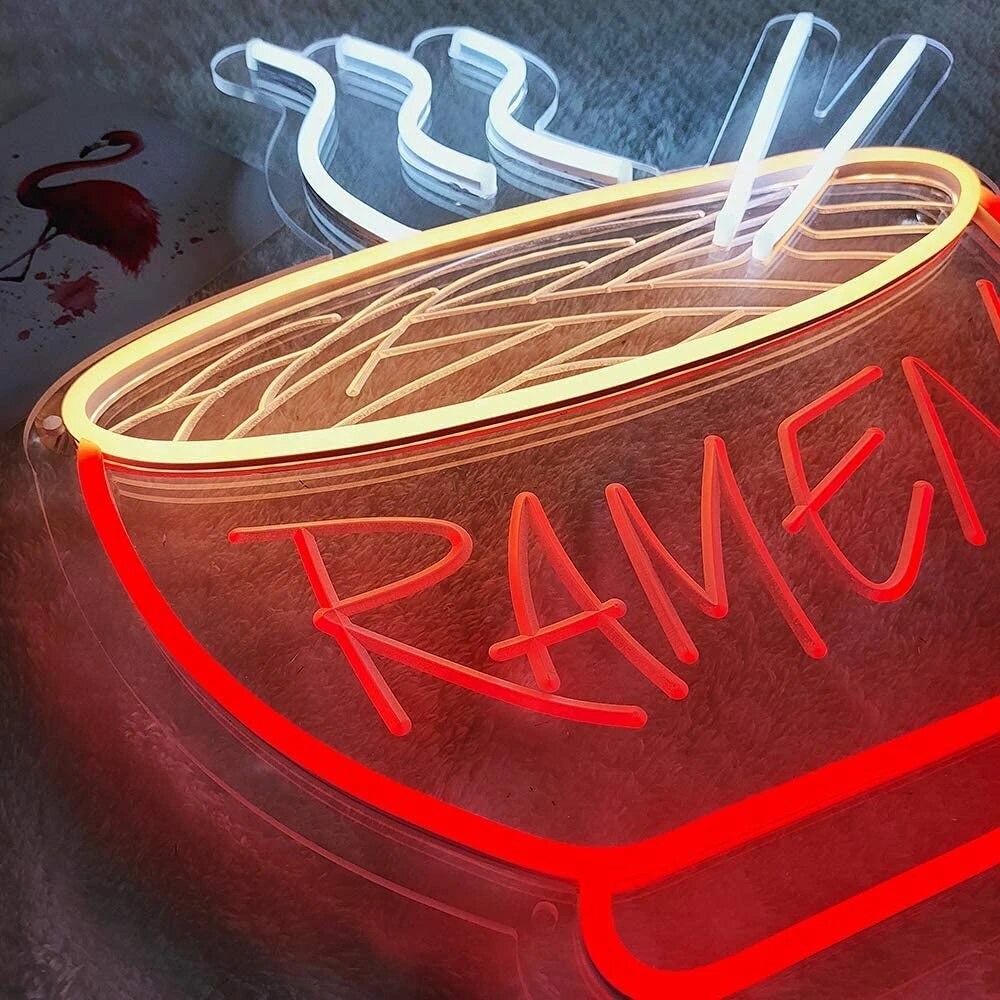 Lampe Néon Ramen Décorative 5