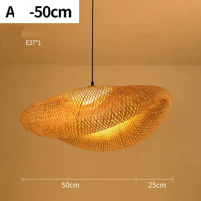 Lampe Pendentif en Rotin Artisanale pour Intérieur Bohème 7