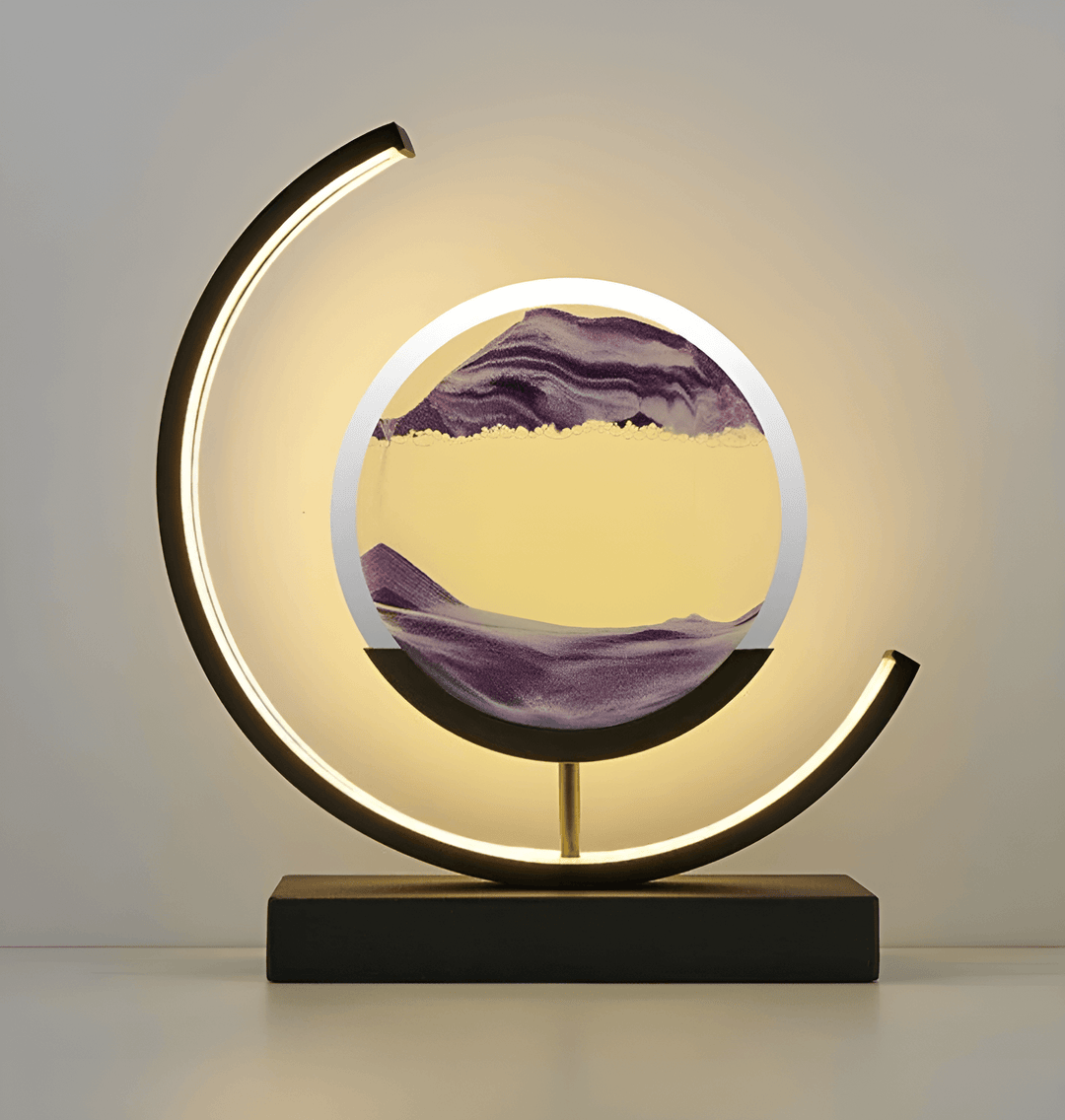 Lampe Sablier ChicSandscape Design Artistique 0